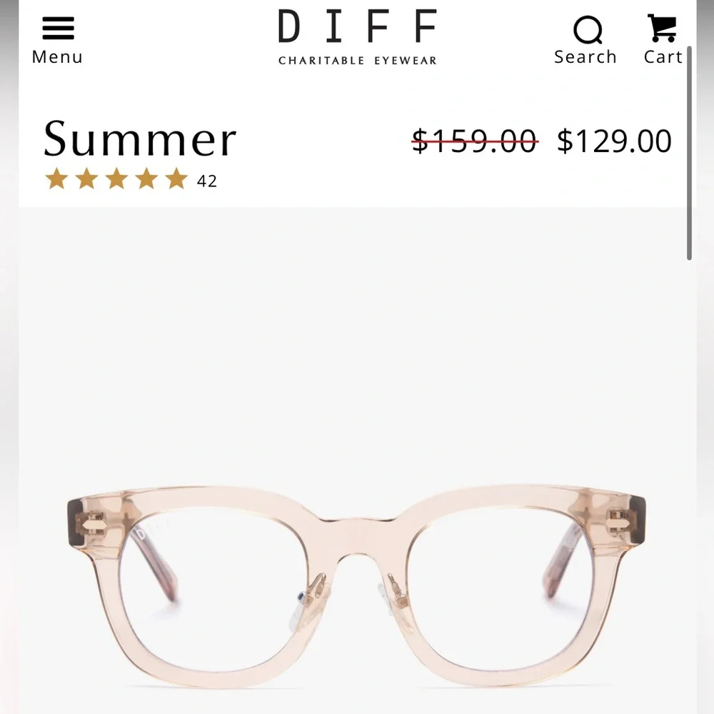 DIFF Blue-Blocking Glasses